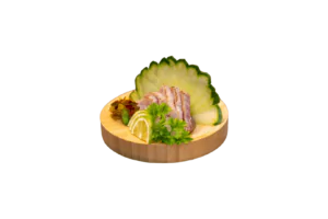 Sashimi Atum Braseado